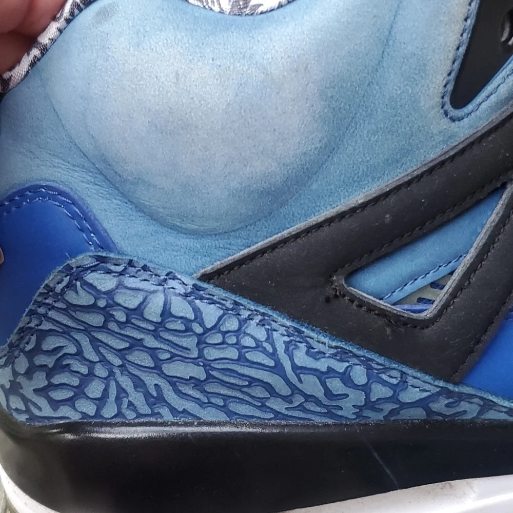 Jordon Spizike Knicks 14 Spike Lee hybrid Air Jordan color for New York Knicks
